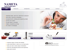 Tablet Screenshot of nameta.be